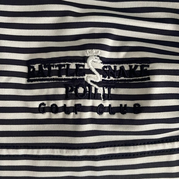 Footjoy FJ Men’s Golf Polo Shirt XL Blue White - Picture 8 of 10